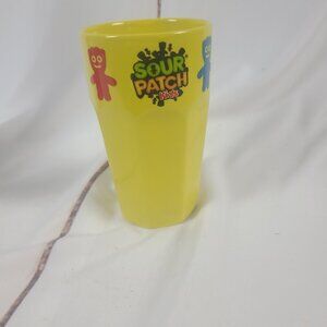 Sour Patch Kids Candy Ceramic Tumbler Cup Mug‎ Drink Yellow 2023 Frankford